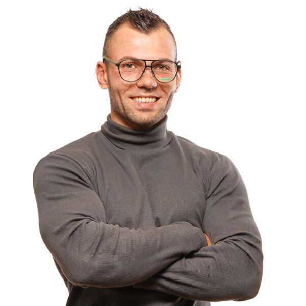 Vue portée – lunettes de vue Benetton BEO1008 56001 pour Hommes