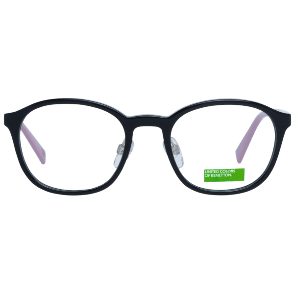 Face avant – monture optique Benetton BEO1028 49001 en Noir