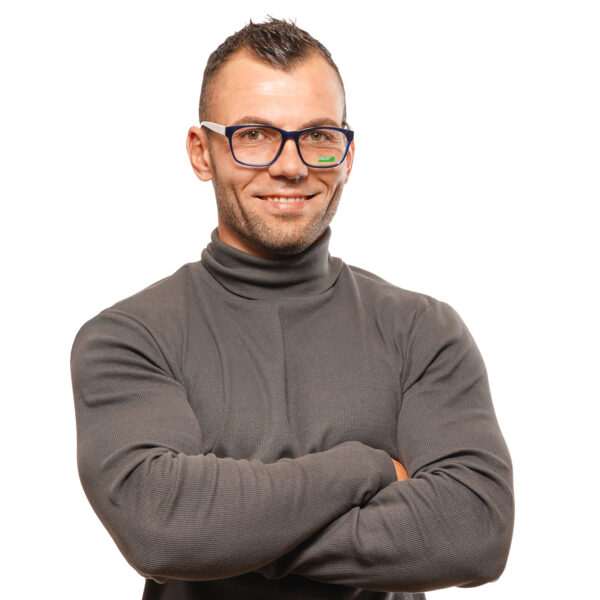 Vue portée – lunettes de vue Benetton BEO1034 55622 pour Hommes