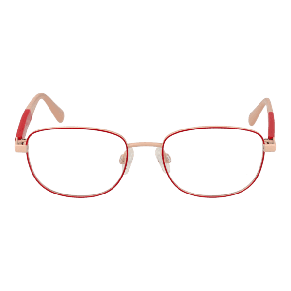 Face avant – monture optique Bulget BGK1008 4907A en Rouge