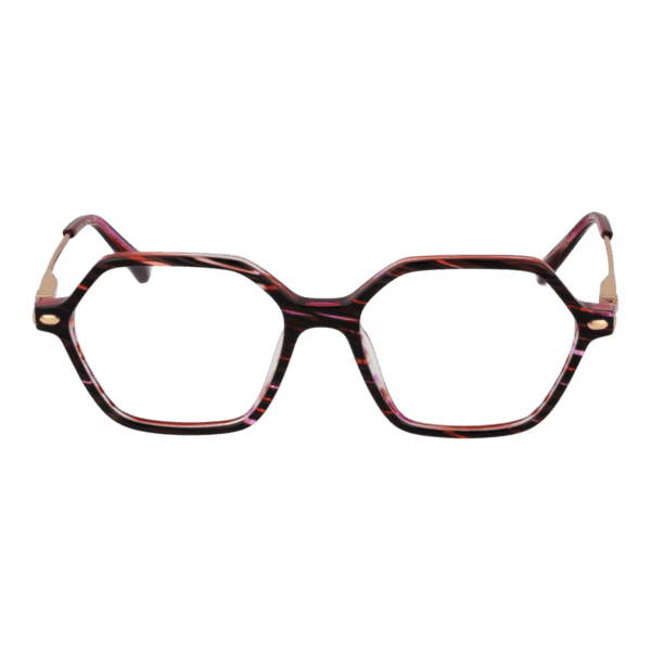 Face avant – monture optique Bulget BGY6001 50E04 en Rouge