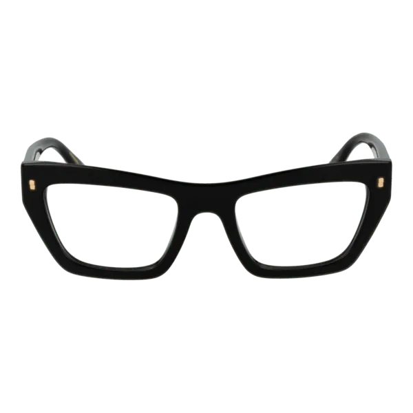 Face avant – monture optique Dsquared2 D2 0153 52807 en Noir