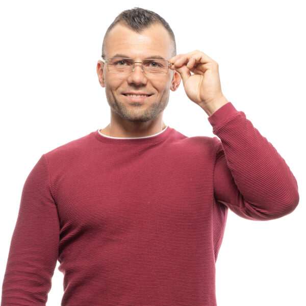 Vue portée – lunettes de vue Ermenegildo Zegna EZ5094-D 57032 pour Hommes
