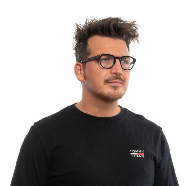 Vue portée – lunettes de vue Ermenegildo Zegna EZ5108 48001 pour Hommes