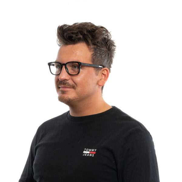 Vue portée – lunettes de vue Ermenegildo Zegna EZ5109 52001 pour Hommes