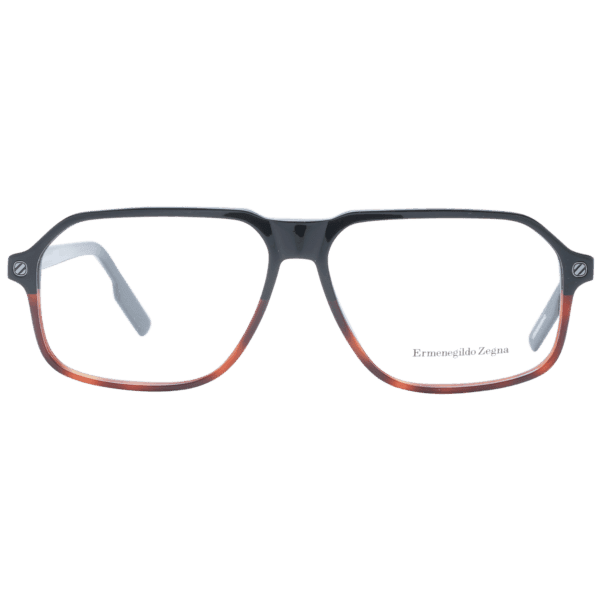 Face avant – monture optique Ermenegildo Zegna EZ5227 58005 en Noir