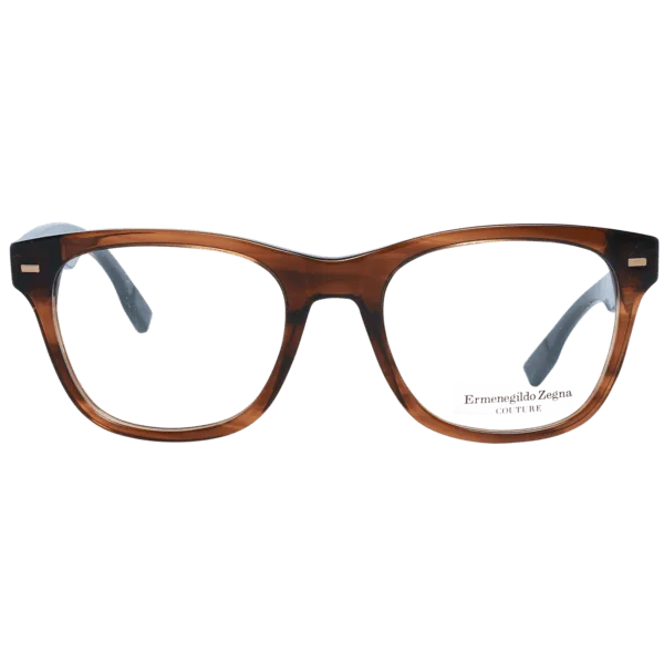 Face avant – monture optique Ermenegildo Zegna ZC5001 04852 en Brown