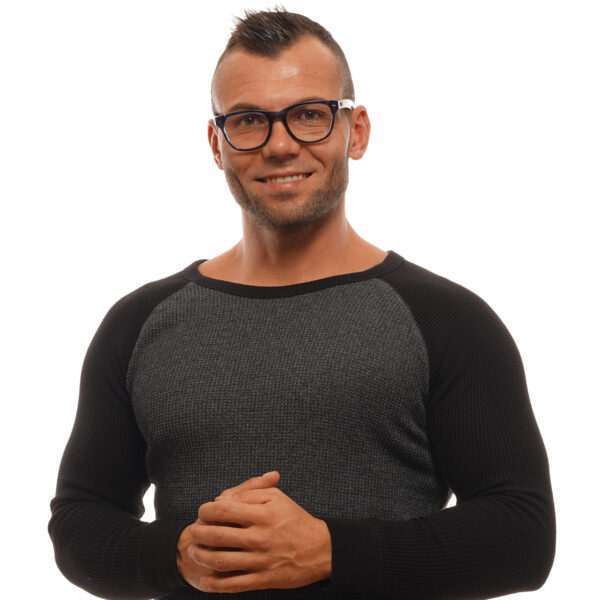 Vue portée – lunettes de vue Ermenegildo Zegna ZC5001 08952 pour Hommes