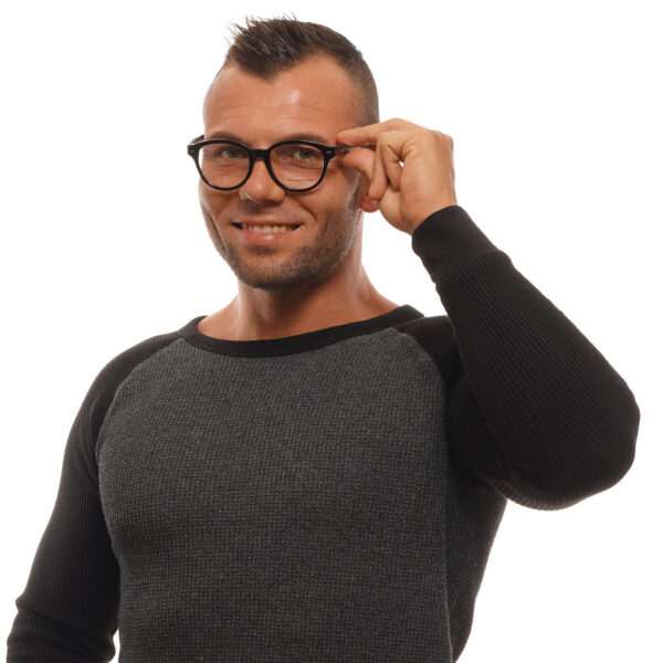 Vue portée – lunettes de vue Ermenegildo Zegna ZC5002 00151 pour Hommes