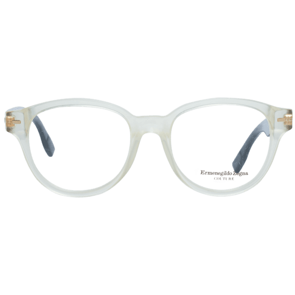 Face avant – monture optique Ermenegildo Zegna ZC5002 02651 en Transparent