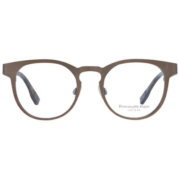 Face avant – monture optique Ermenegildo Zegna ZC5003 03448 en Bronze