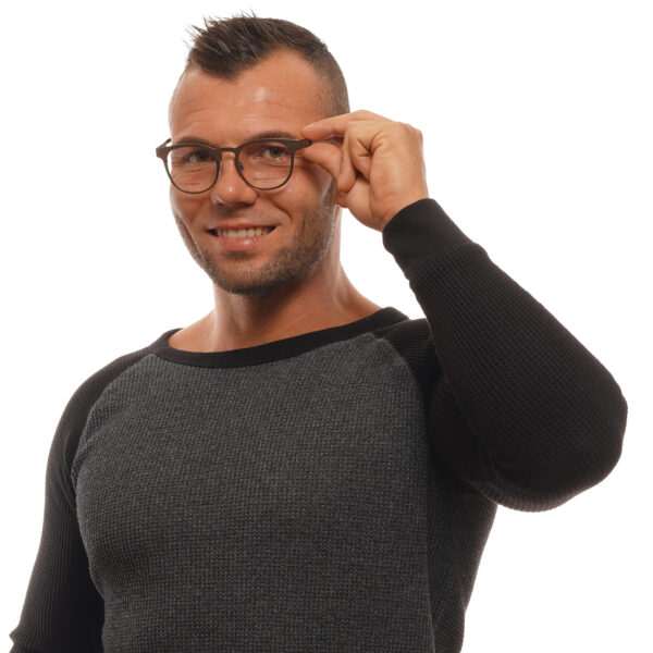 Vue portée – lunettes de vue Ermenegildo Zegna ZC5003 03448 pour Hommes