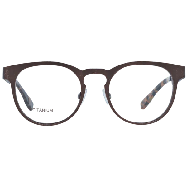 Face avant – monture optique Ermenegildo Zegna ZC5003 03848 en Bronze