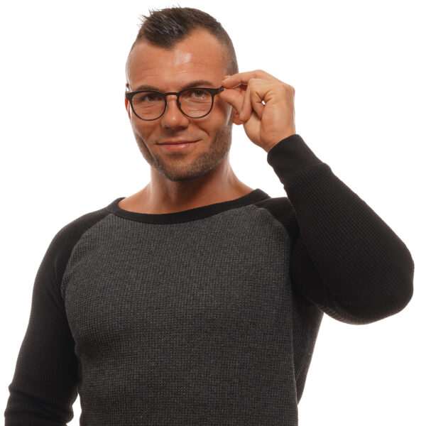 Vue portée – lunettes de vue Ermenegildo Zegna ZC5003 03848 pour Hommes