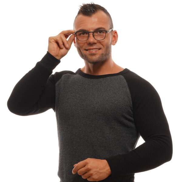 Vue portée – lunettes de vue Ermenegildo Zegna ZC5004 02049 pour Hommes