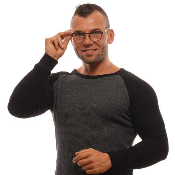 Vue portée – lunettes de vue Ermenegildo Zegna ZC5004 03449 pour Hommes