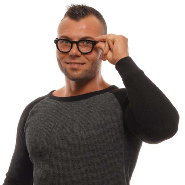 Vue portée – lunettes de vue Ermenegildo Zegna ZC5005 00147 pour Hommes