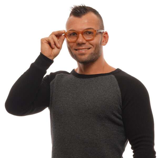Vue portée – lunettes de vue Ermenegildo Zegna ZC5005 04147 pour Hommes