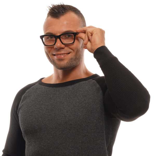 Vue portée – lunettes de vue Ermenegildo Zegna ZC5006 00153 pour Hommes