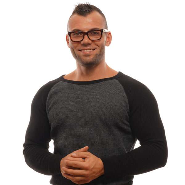 Vue portée – lunettes de vue Ermenegildo Zegna ZC5006 05353 pour Hommes