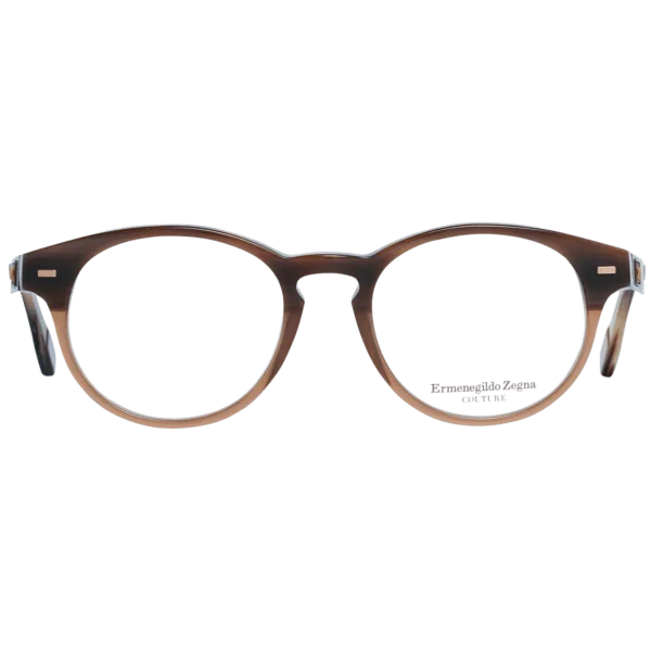 Face avant – monture optique Ermenegildo Zegna ZC5008 06449 en Brown