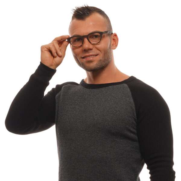 Vue portée – lunettes de vue Ermenegildo Zegna ZC5011 05048 pour Hommes