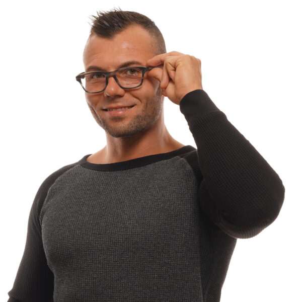 Vue portée – lunettes de vue Ermenegildo Zegna ZC5013 06353 pour Hommes