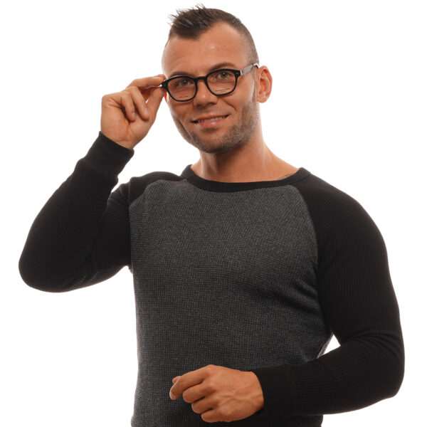 Vue portée – lunettes de vue Ermenegildo Zegna ZC5017 06248 pour Hommes