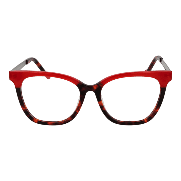 Face avant – monture optique Funky Buddha FBD1062 51003 en Rouge