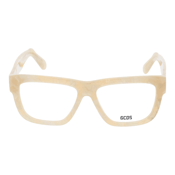 Face avant – monture optique GCDS GD5011 54025 en Blanc