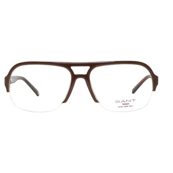 Face avant – monture optique Gant GRA133 56H23 en Marron
