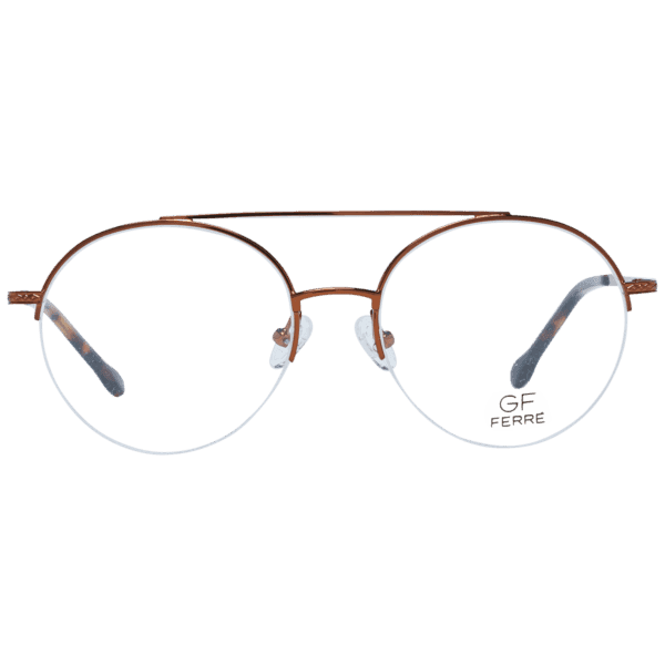 Face avant – monture optique Gianfranco Ferre GFF0117 51006 en Bronze