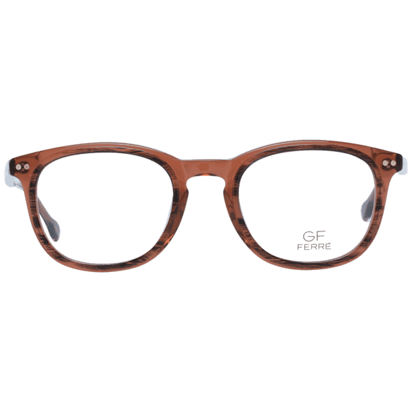 Face avant – monture optique Gianfranco Ferre GFF0121 50002 en Marron