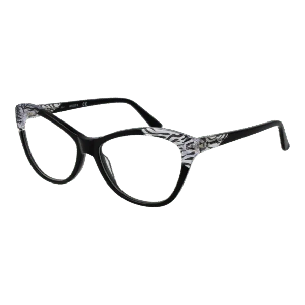 Lunettes de vue Guess GU2818 56001 – modèle Les yeux du chat Monture Guess GU2818 56001 – lunettes de vue Les yeux du chat Femmes