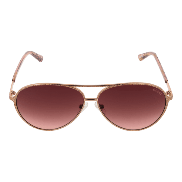 Guess GU7847 6028F – vue de face avec monture  et verres