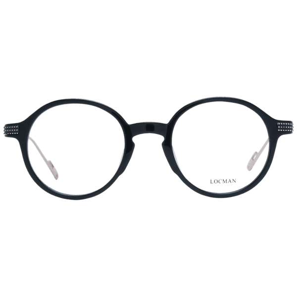 Face avant – monture optique Locman LOCV002 48BLK en