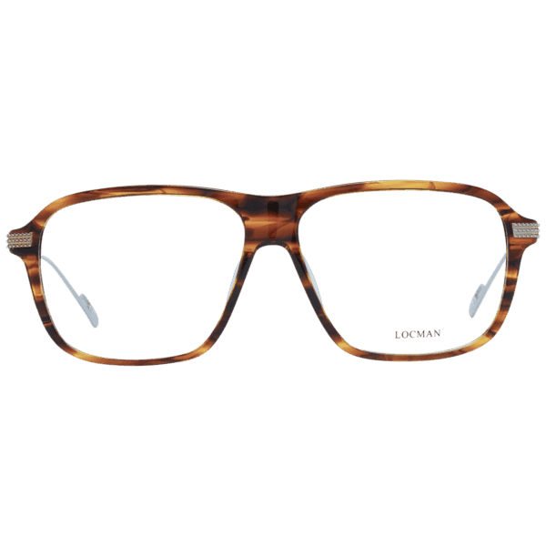 Face avant – monture optique Locman LOCV003 58DEM en