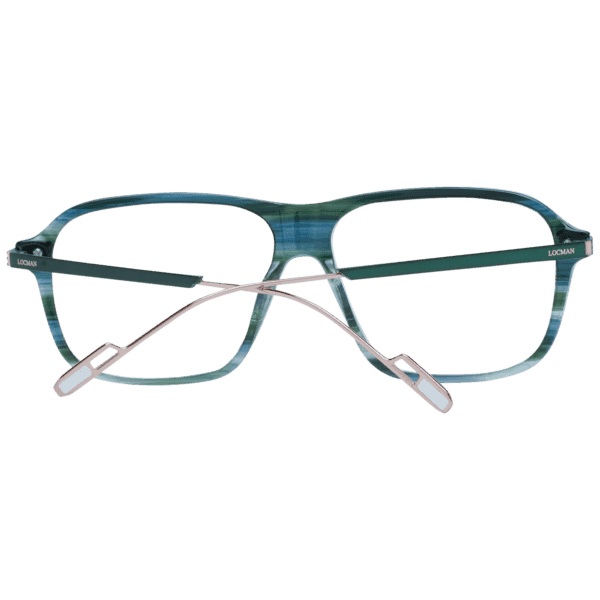 Détails branches – lunette Locman LOCV003 58GRN en