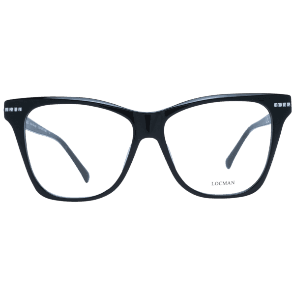 Face avant – monture optique Locman LOCV008STR 59BLK en