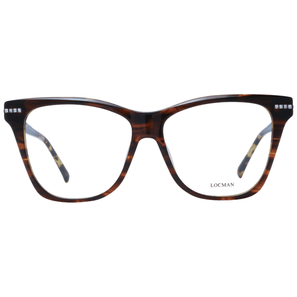 Face avant – monture optique Locman LOCV008STR 59DEM en