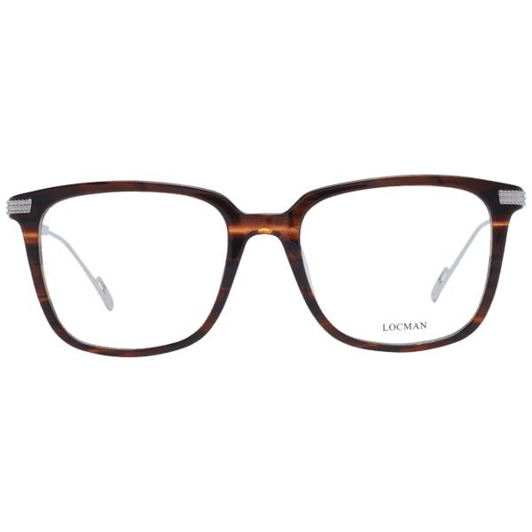 Face avant – monture optique Locman LOCV020 55DEM en