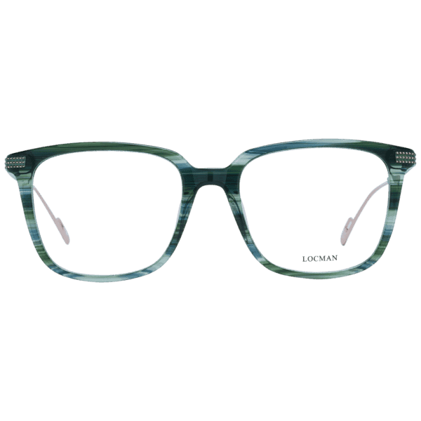 Face avant – monture optique Locman LOCV020 55GRN en