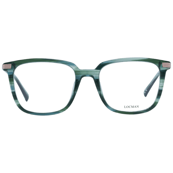 Face avant – monture optique Locman LOCV020S 53GRN en