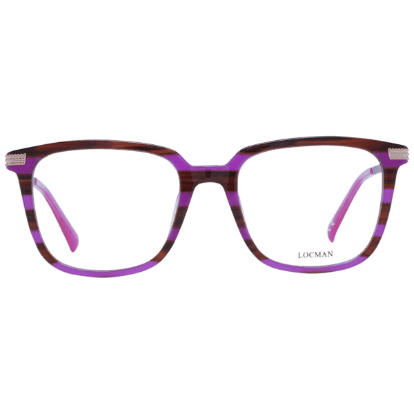 Face avant – monture optique Locman LOCV020S 53PUR en