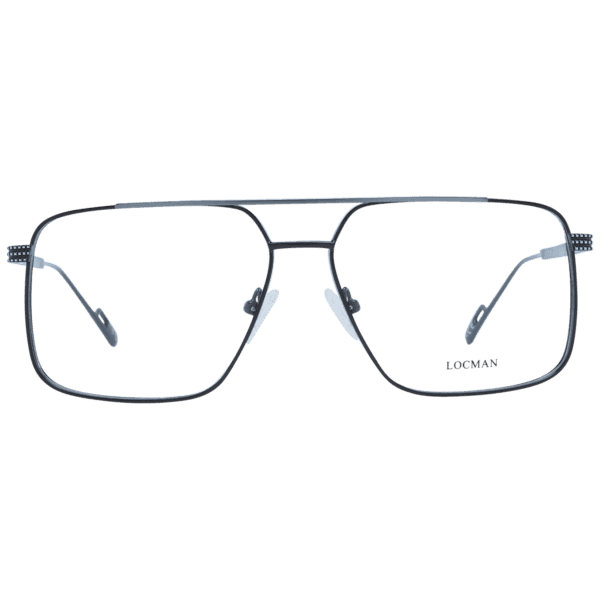 Face avant – monture optique Locman LOCV021 58BLK en