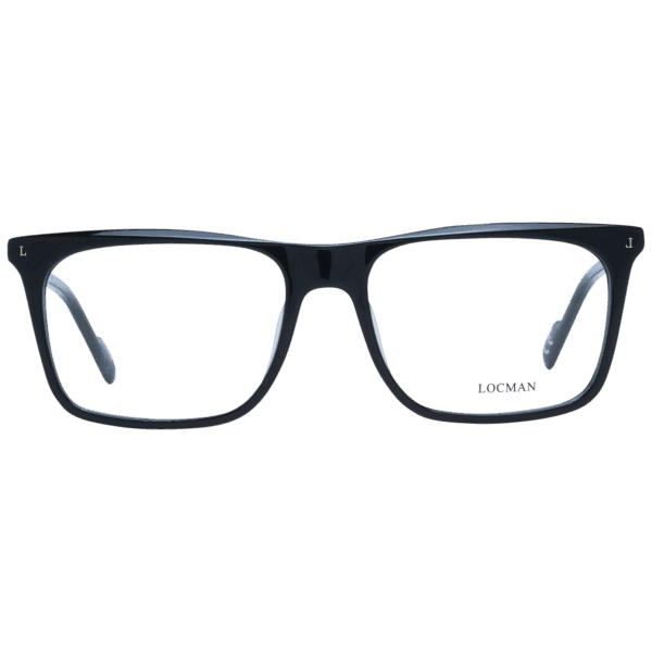Face avant – monture optique Locman LOCV032 53BLK en