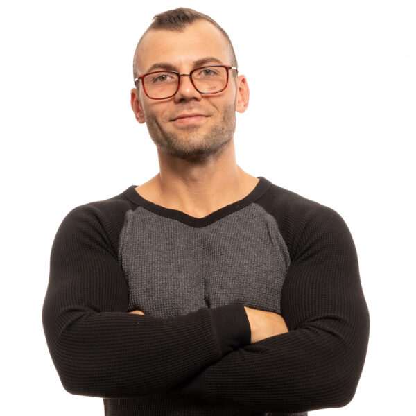 Vue portée – lunettes de vue Lozza VL2307 54568K pour Hommes