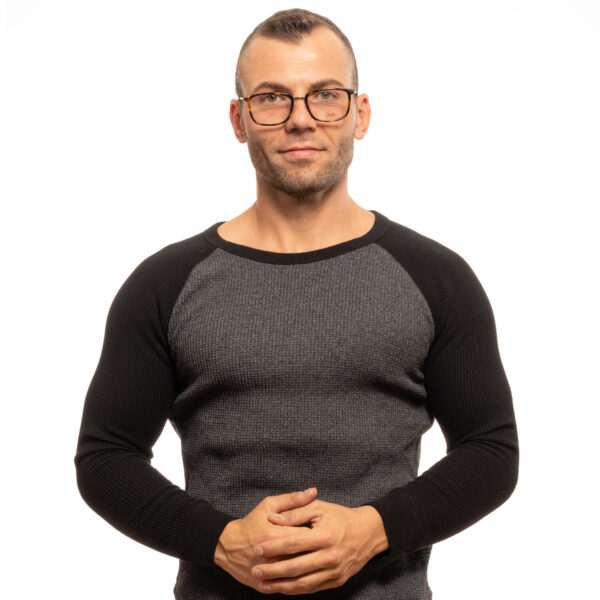 Vue portée – lunettes de vue Lozza VL2307 54568Y pour Hommes