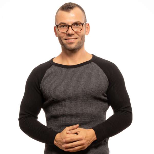 Vue portée – lunettes de vue Lozza VL4089 5306YH pour Hommes
