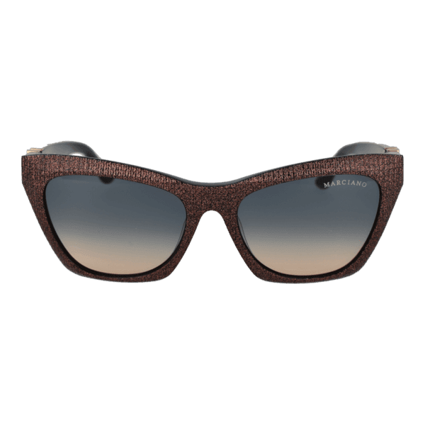 Marciano by Guess GM00008 5405W – vue de face avec monture  et verres
